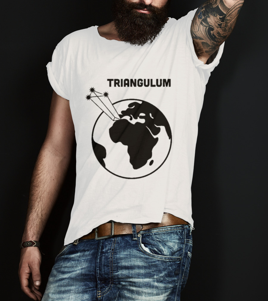 Triangulum Earth Star Constellation T-Shirt