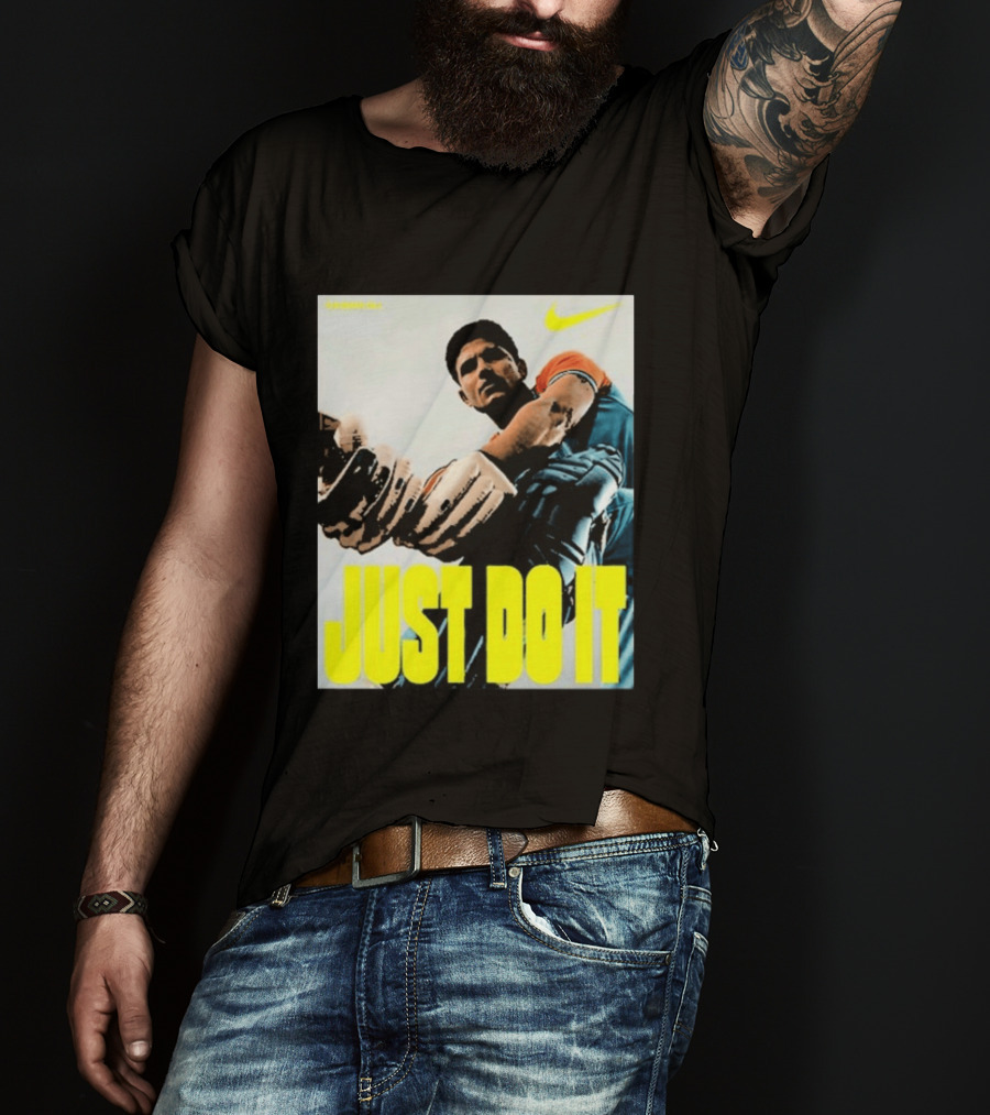 Nike Shubman Gill Just Do It Collaboration Athletic Wear T-Shirt