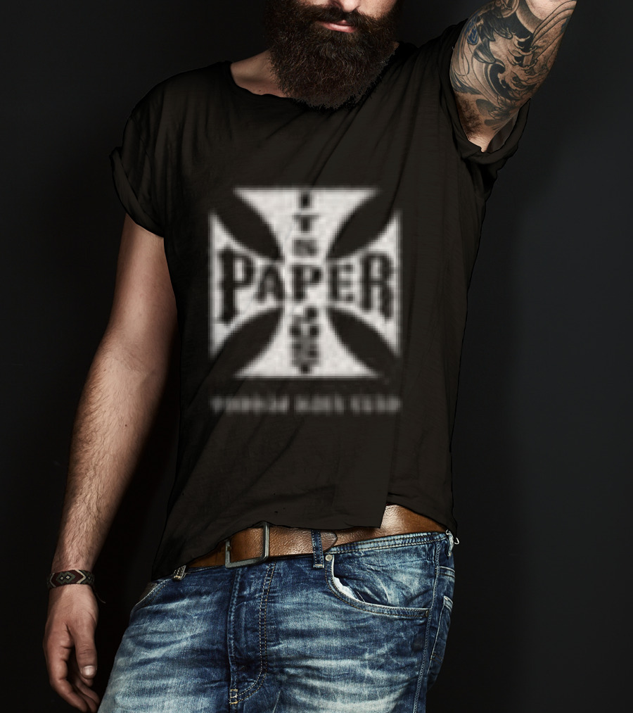 Ondgas 150 Entries Odg Choppers Iron Cross Motif T-Shirt