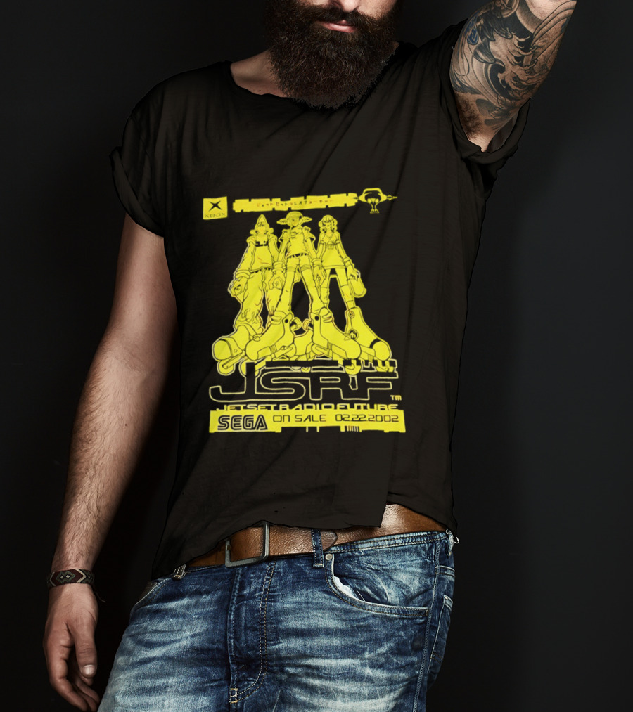 Jet Set Radio Future JSRF SEGA Xbox 2002 T-Shirt