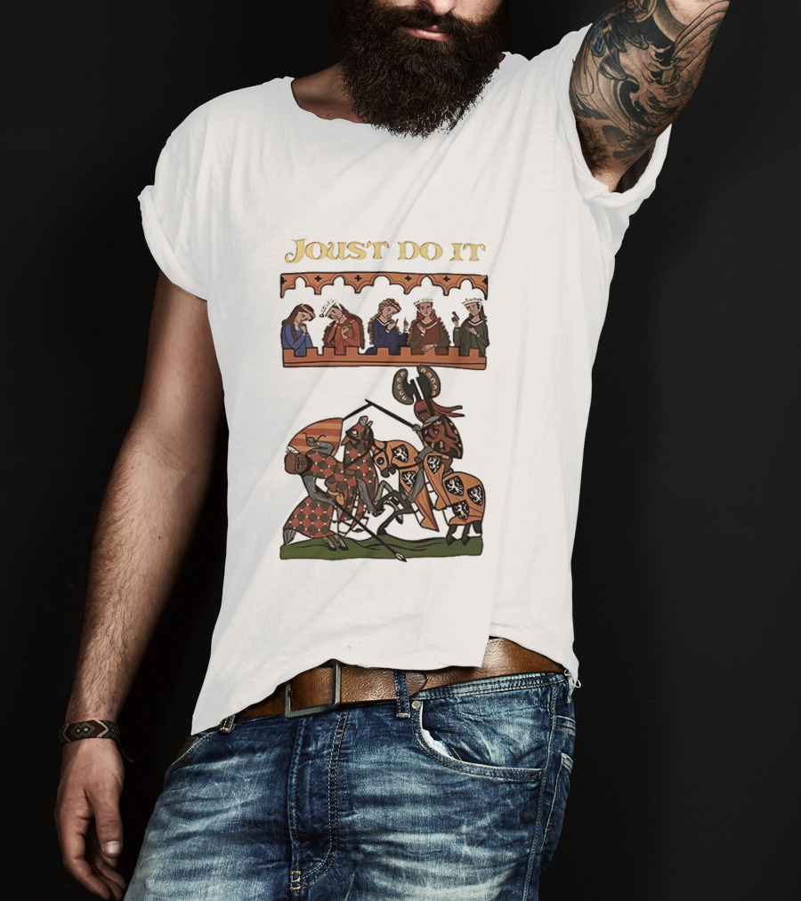 Joust Do It Medieval Knights Tournament Spectators T-Shirt