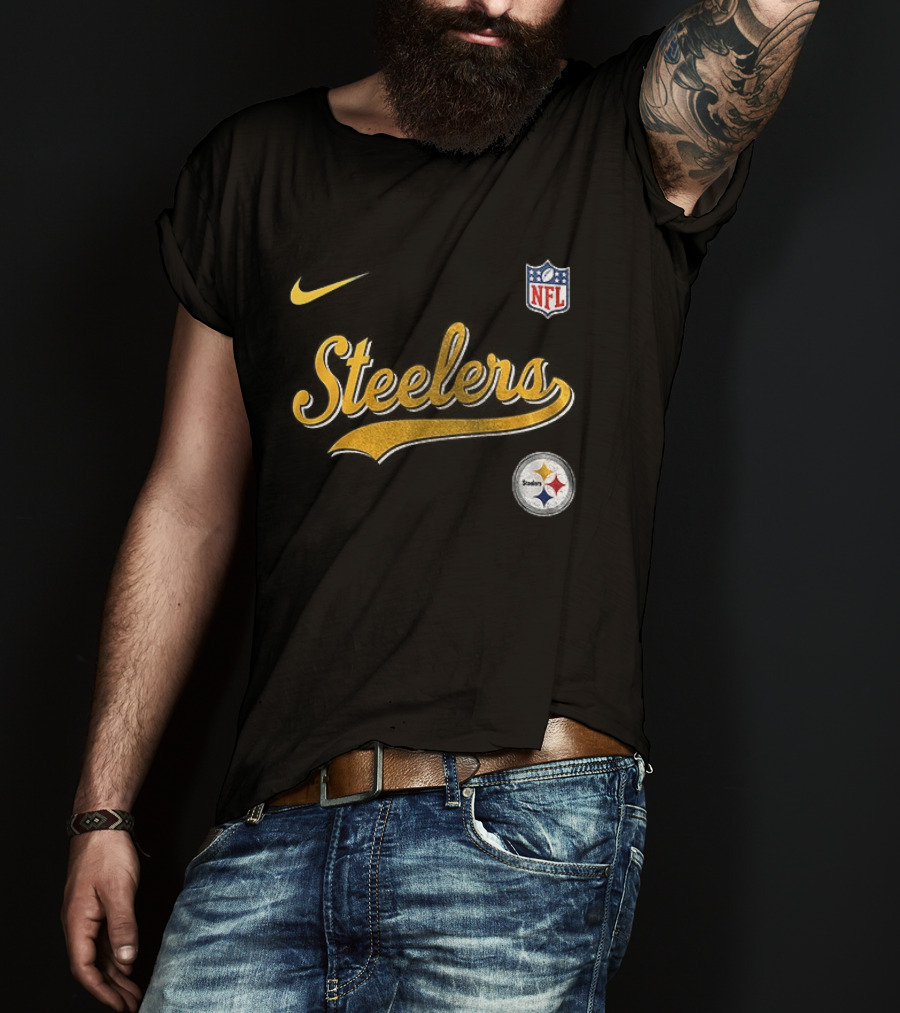 Pittsburgh Steelers NFL 250th Anniversary Nike Collaboration T-Shirt