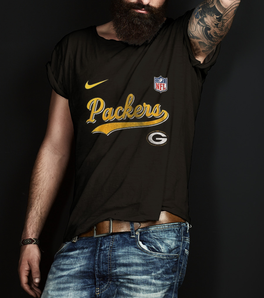 Green Bay Packers NFL Nike Collaboration 250th USA Edition T-Shirt