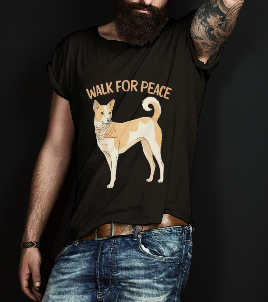 Walk For Peace Aloka Dog T-Shirt
