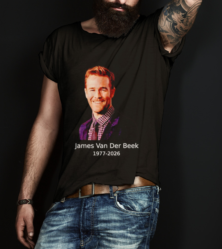 RIP James Van Der Beek James Vanderbeek T-Shirt
