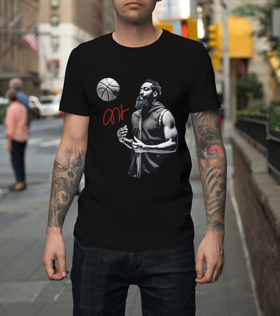 James Harden Basketball Cleveland Cavaliers T-Shirt
