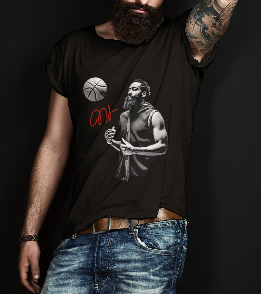 James Harden Basketball Cleveland Cavaliers T-Shirt