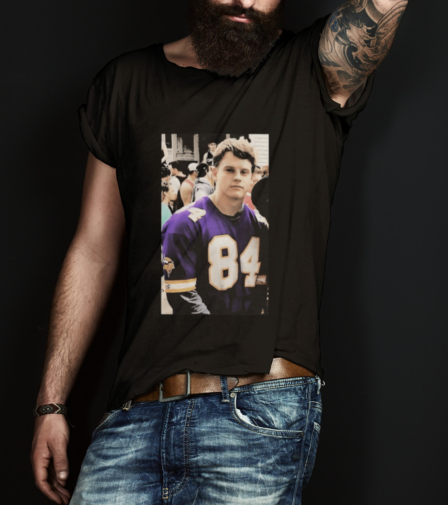 Minnesota Vikings Joey 84 Skol Purple Football Jersey T-Shirt