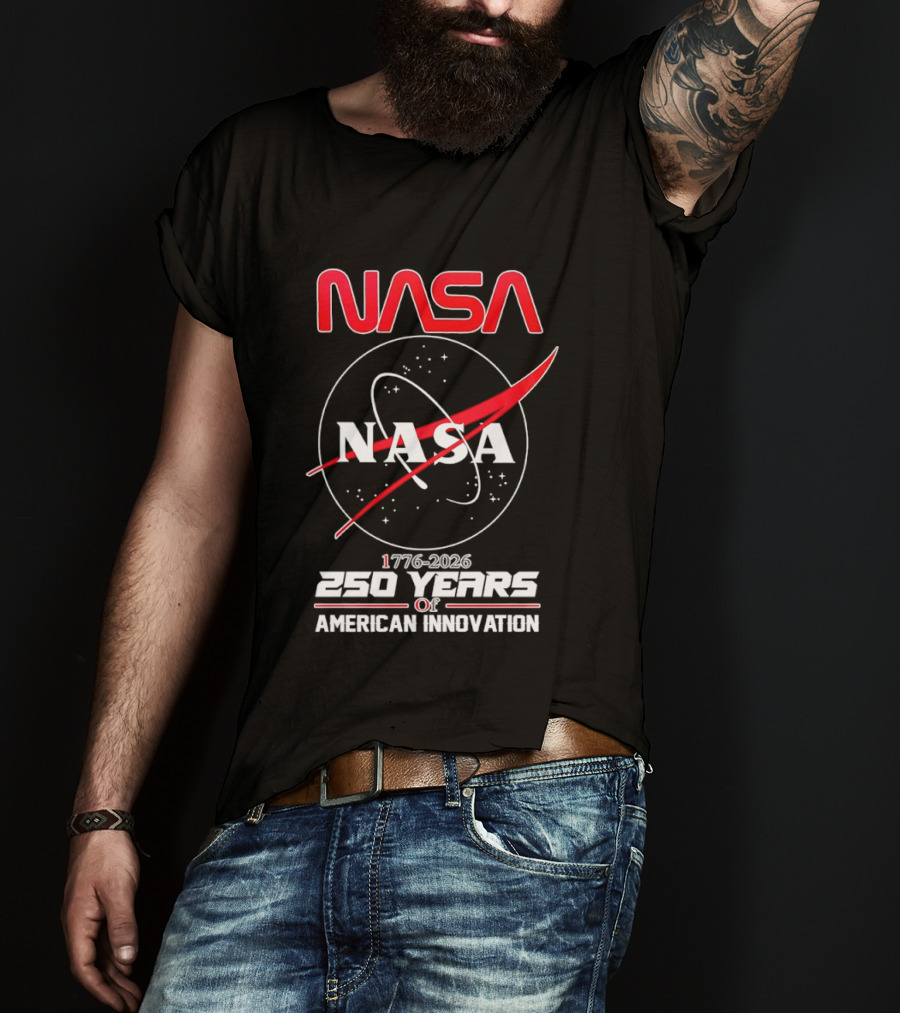 NASA 1776 2026 250 Years Of American Innovation T-Shirt
