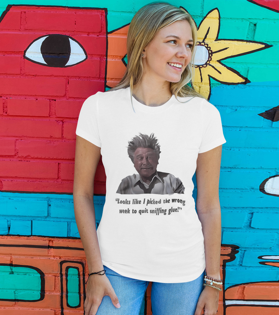 Lloyd Bridges Looks Like I Picked The Wrong Week To Quit Sniffing Glue Classic Meme T-Shirt