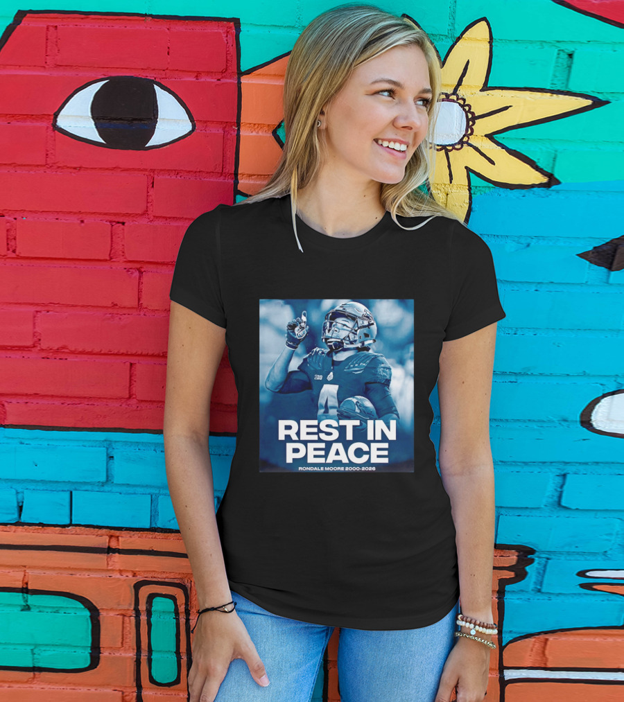 Rondale Moore Rest In Peace 2000 2026 Football T-Shirt