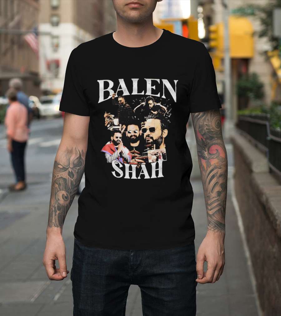 Balen Shah Collage T-Shirt