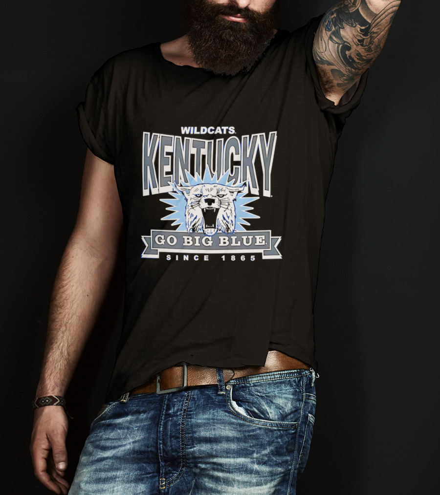 Kentucky Wildcats Go Big Blue Since 1865 Wildcat T-Shirt
