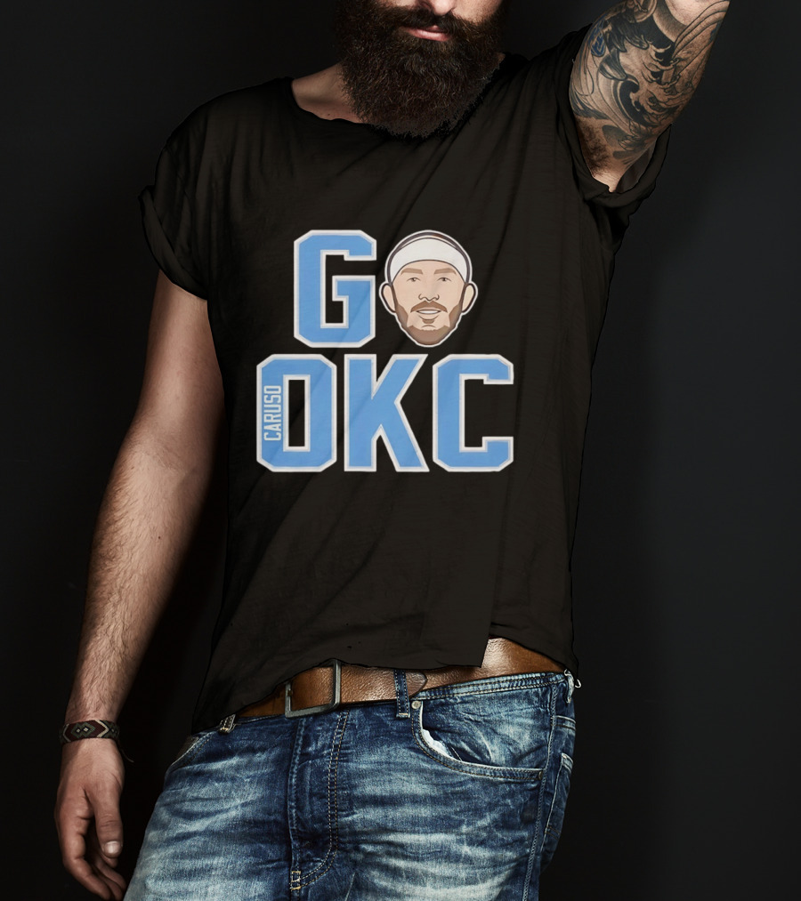 Go OKC Alex Caruso Oklahoma City Thunder T-Shirt