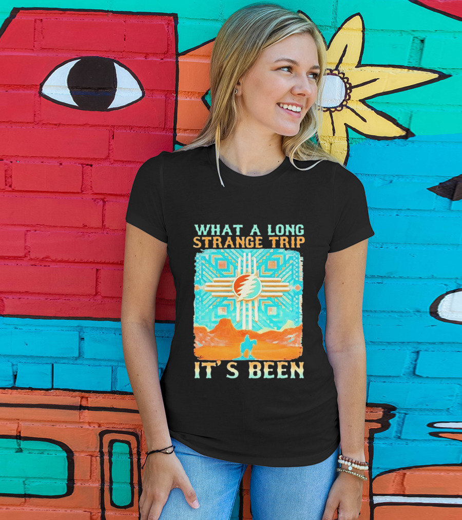 What A Long Strange Trip It's Been Grateful Dead Zia T-Shirt