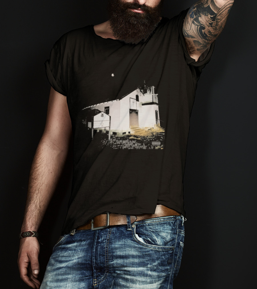 Suicideboys Thy Will Be Done Album Barn Architecture T-Shirt