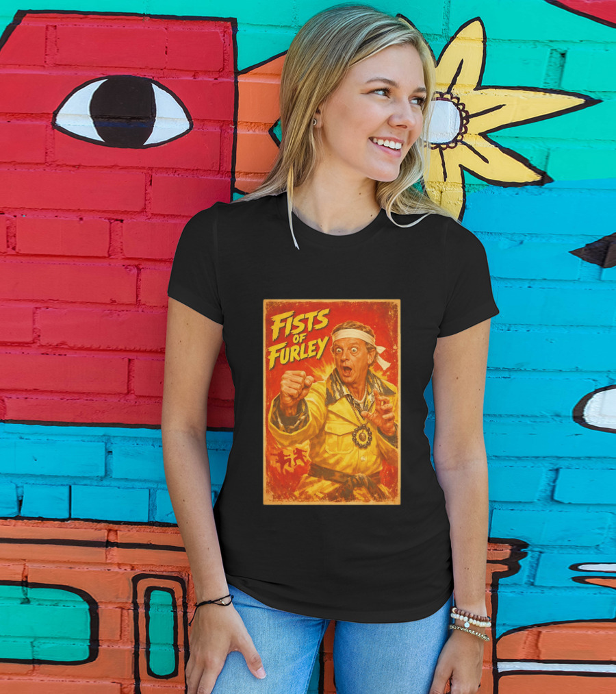 Fists Of Furley Retro Karate Kung Fu Master T-Shirt