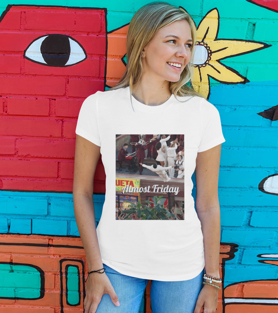 Almost Friday Bad Bunny Un Verano Sin Ti Party Scene T-Shirt