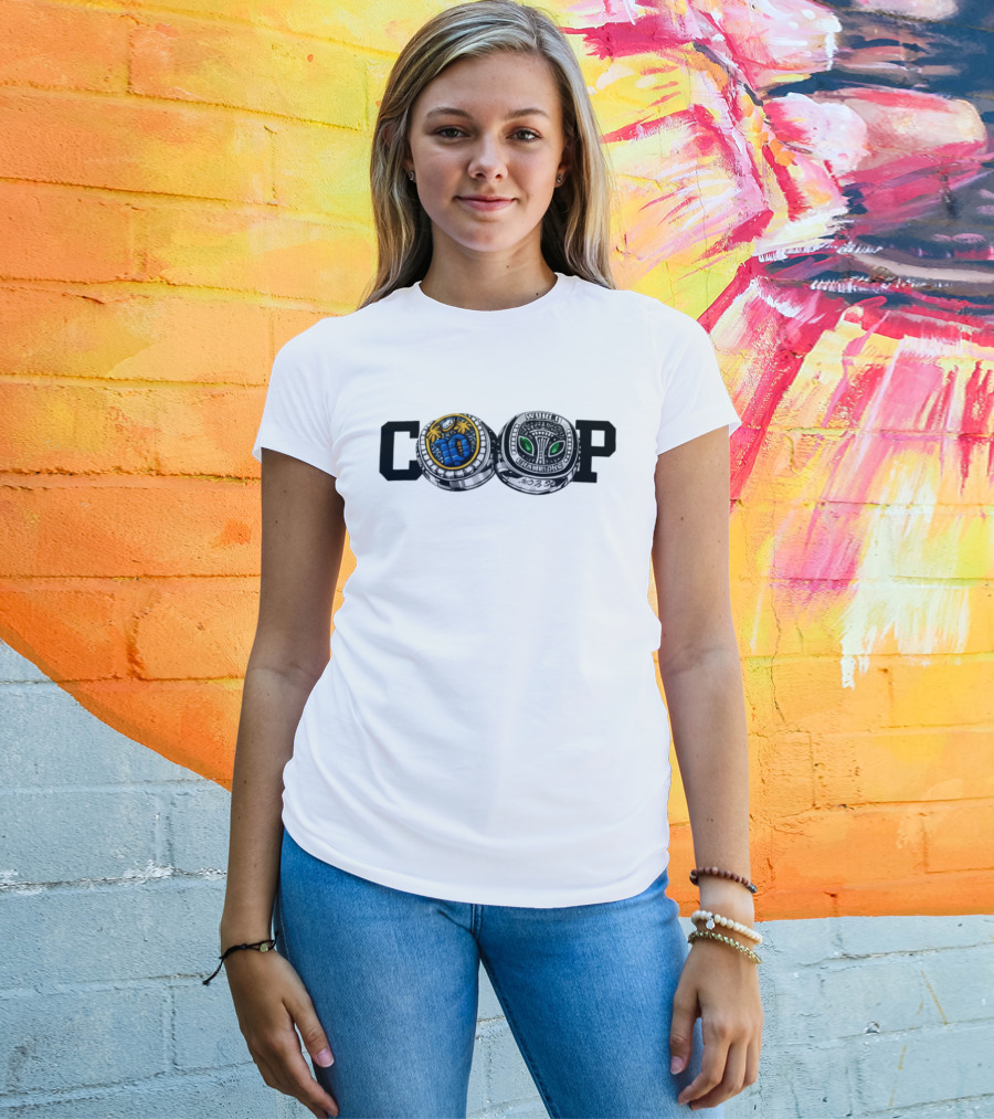 Coop Super Bowl Champion Kupp Ring Football T-Shirt