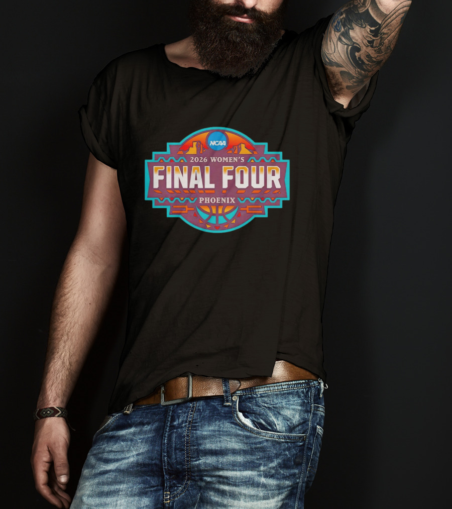 2026 NCAA Women's Final Four Phoenix Basketball Event T-Shirt