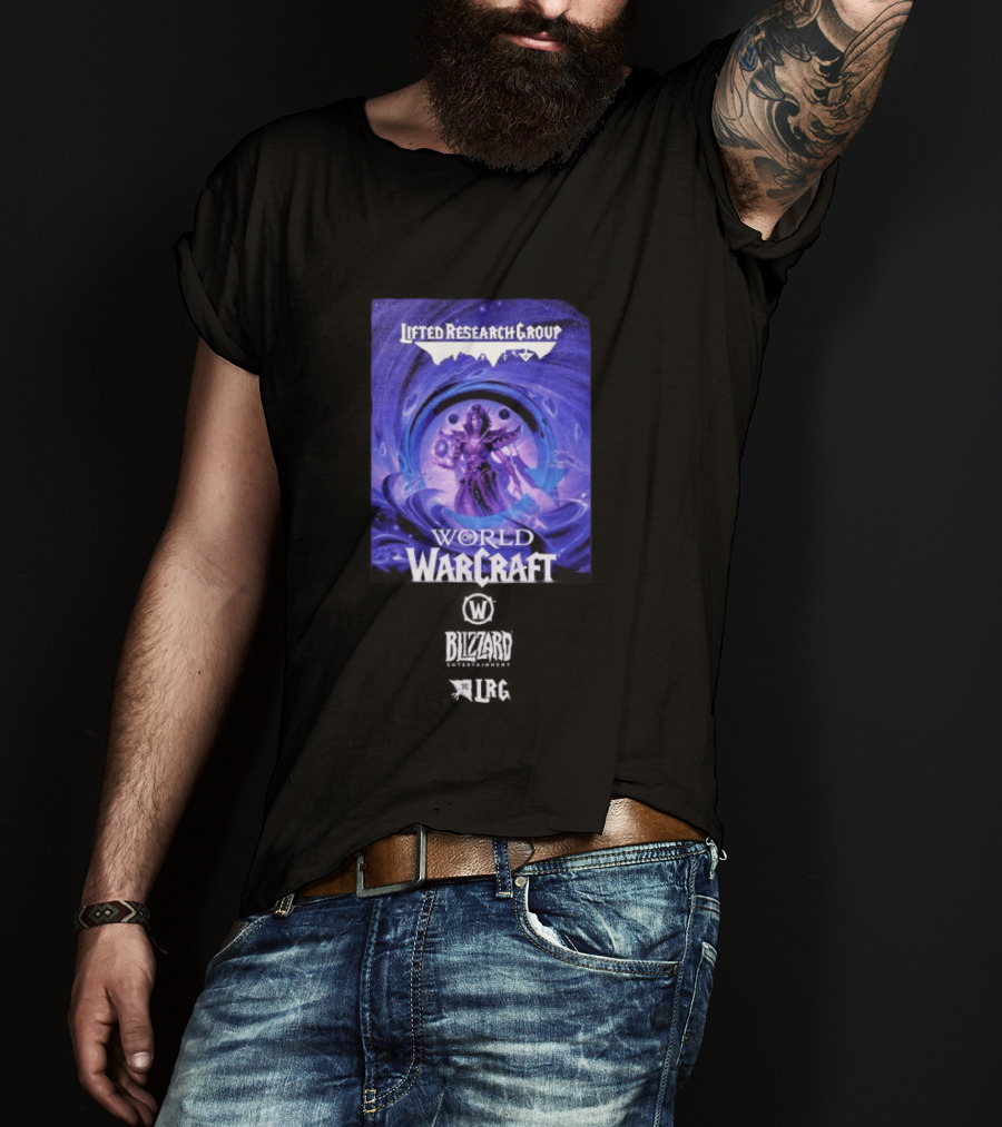 Lifted Research Group World Of Warcraft Xal'Atath The Void Mage T-Shirt
