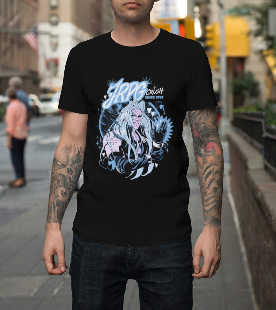Sefikura JRPG Crush Iconic Character Tribute Since 1997 T-Shirt