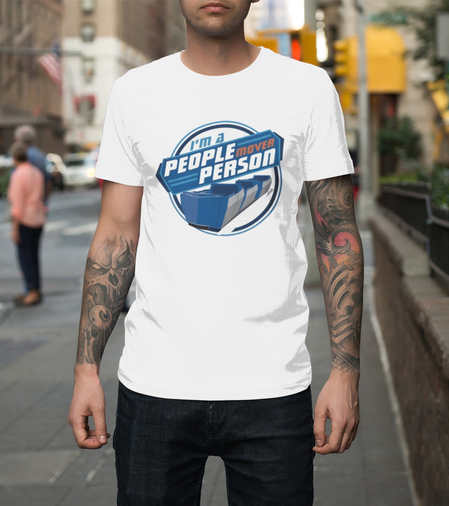 I'm A People Mover Person Retro Style Transport T-Shirt