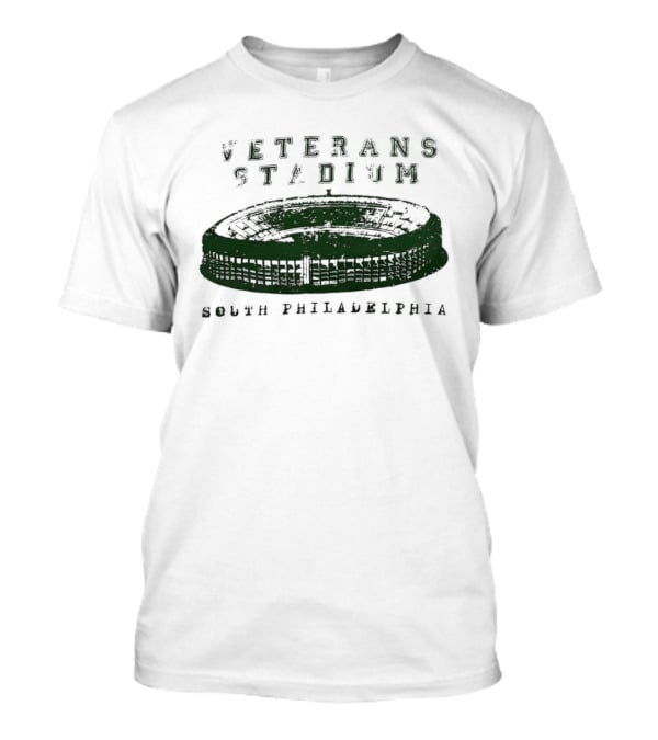 Veterans Stadium South Philadelphia Stadium Oval Arena T-Shirt