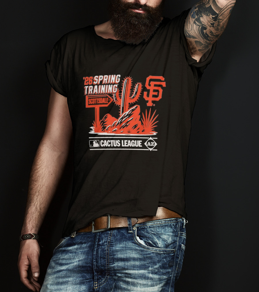 San Francisco Giants 2026 Spring Training Cactus League AZ MLB T-Shirt