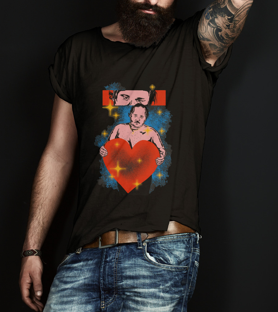 Stavvy Halkias The Dreamboat Tour 2025 2026 Heart Illustration With Star Accents T-Shirt