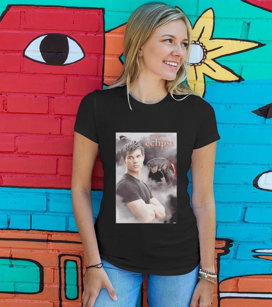 Twilight Saga Eclipse Movie Jacob Black Character Fan Favorite T-Shirt