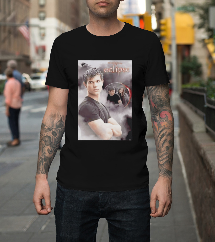 Twilight Saga Eclipse Movie Jacob Black Character Fan Favorite T-Shirt
