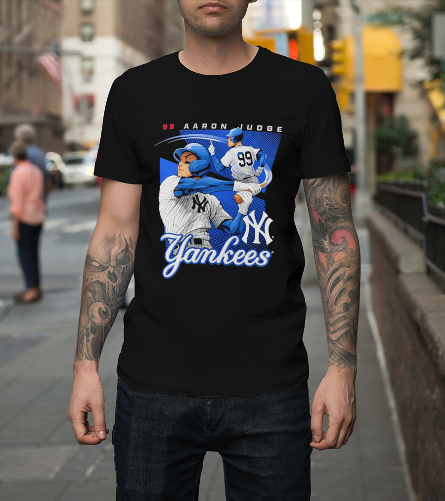 New York Yankees Aaron Judge Anime Yankees 99 T-Shirt