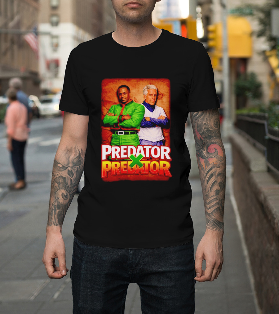 Predator X Predator Epstein And Diddy T-Shirt