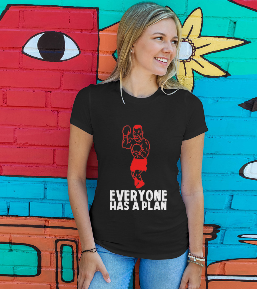 Everyone Has A Plan Punchout Video Game Boxing T-Shirt