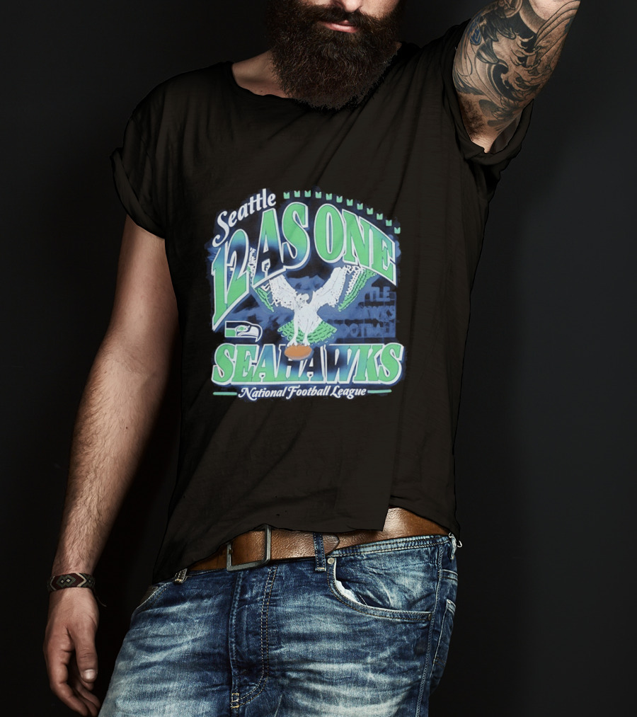 Seattle Seahawks 12 As One National Football League T-Shirt
