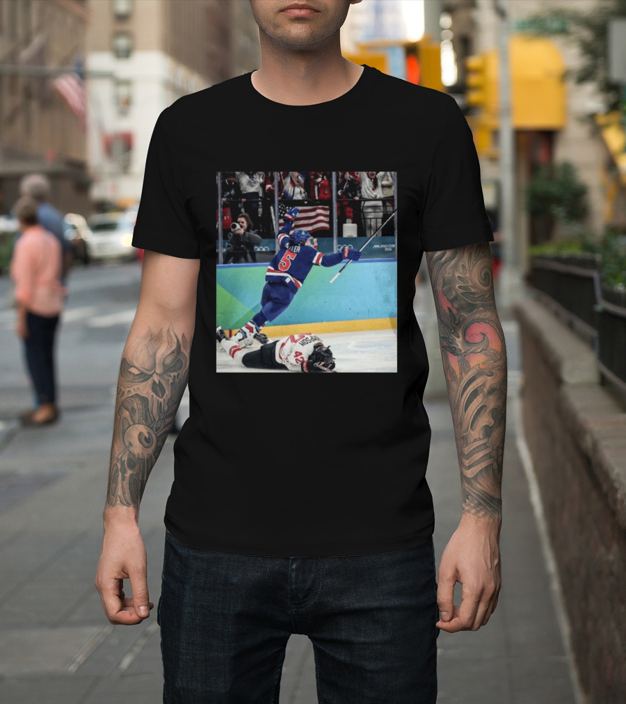 Team USA Women's Hockey Gold Win Milan 2026 Celebration T-Shirt