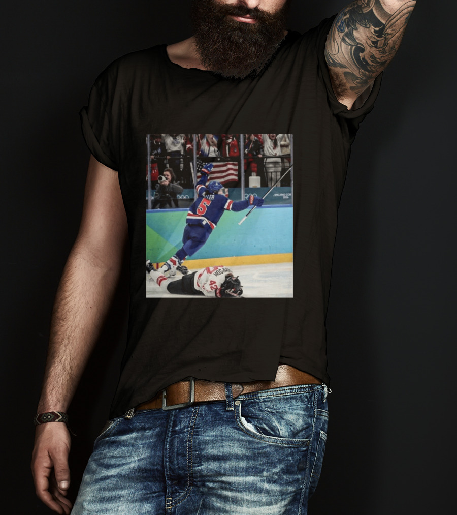 Team USA Women's Hockey Gold Win Milan 2026 Celebration T-Shirt