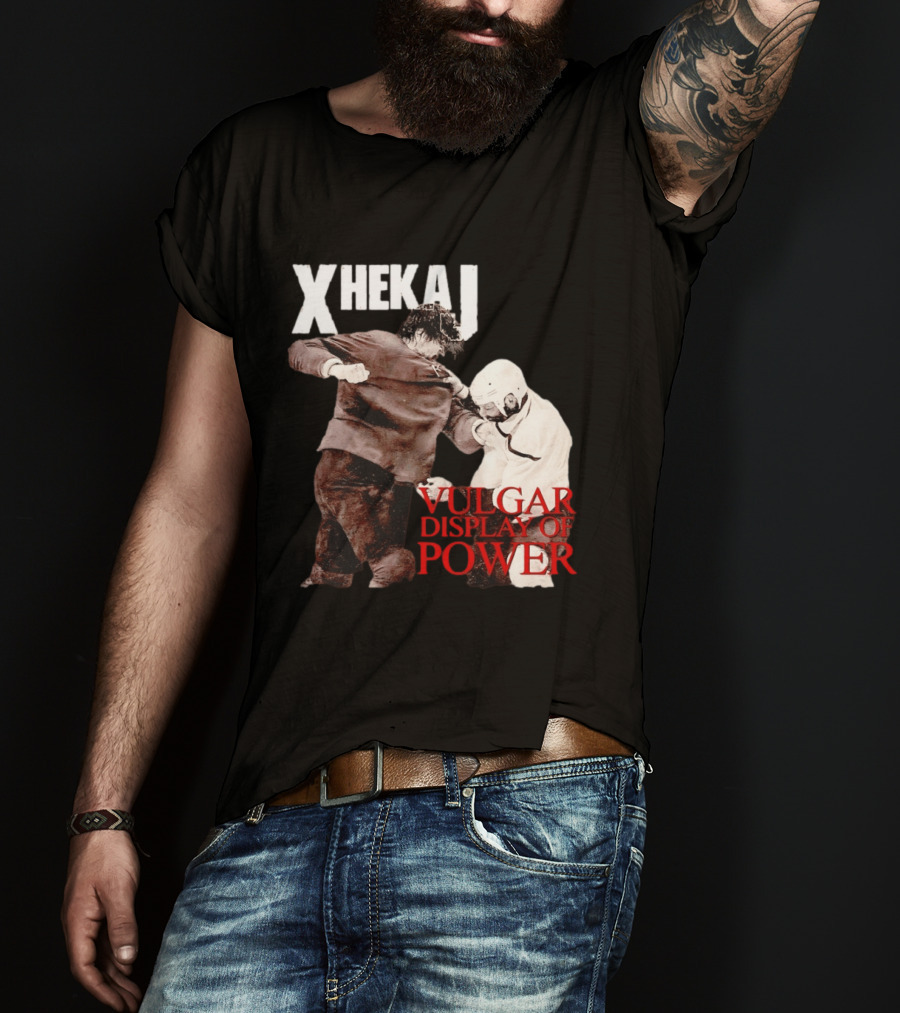 Xhekaj Vulgar Display Of Power Hockey Fight T-Shirt