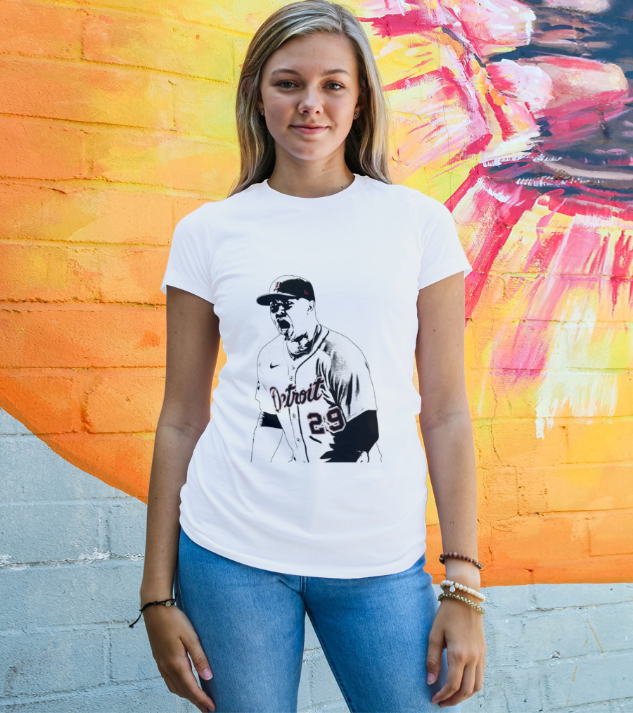 Detroit Tigers Tarik Skubal 29 Don't Tap T-Shirt