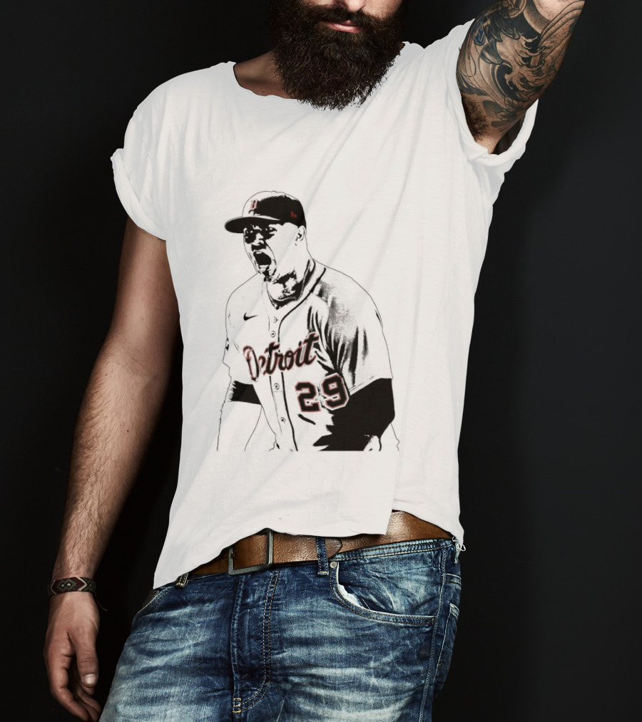 Detroit Tigers Tarik Skubal 29 Don't Tap T-Shirt