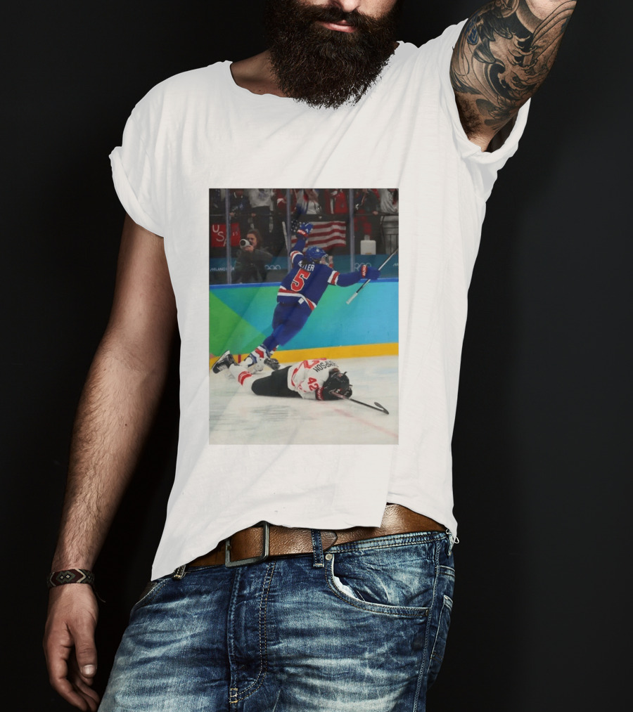 Megan Keller USA Olympic Hockey OT Goal Celebration T-Shirt