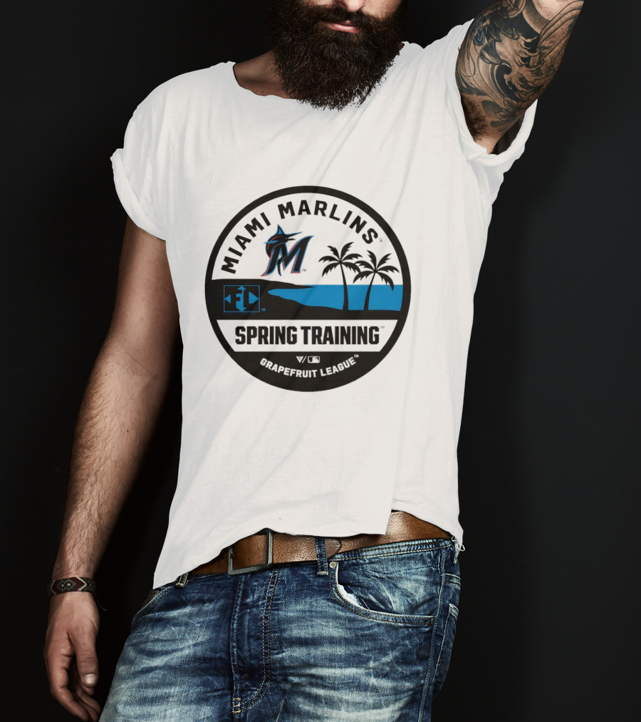 Miami Marlins Spring Training Grapefruit League Luxe Knit T-Shirt