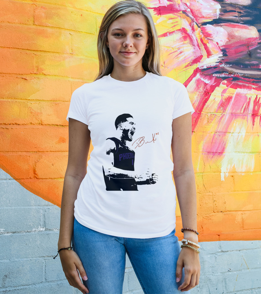 Phoenix Suns Booker Signature Don't Tap T-Shirt