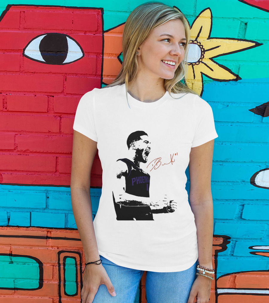Phoenix Suns Booker Signature Don't Tap T-Shirt