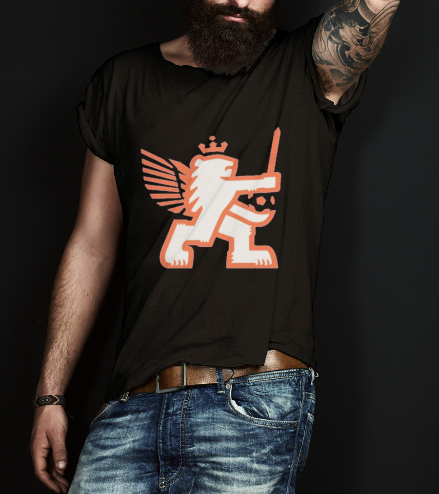Knifey Lion FC Cincinnati Winged Sword T-Shirt