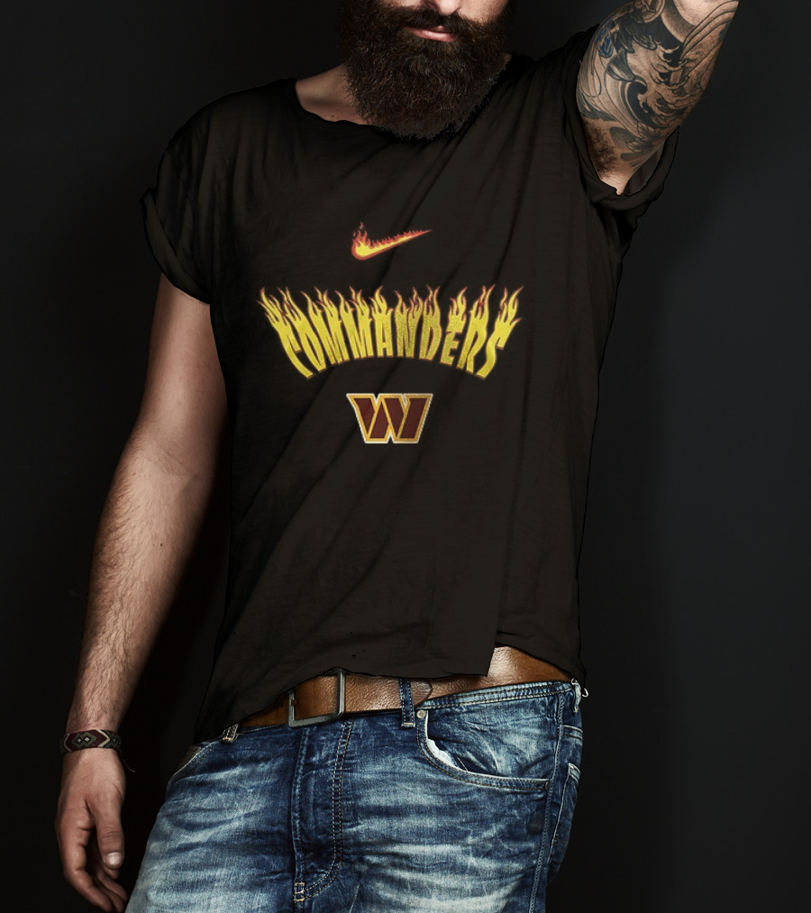 Nike Washington Commanders Firewave Take Command T-Shirt