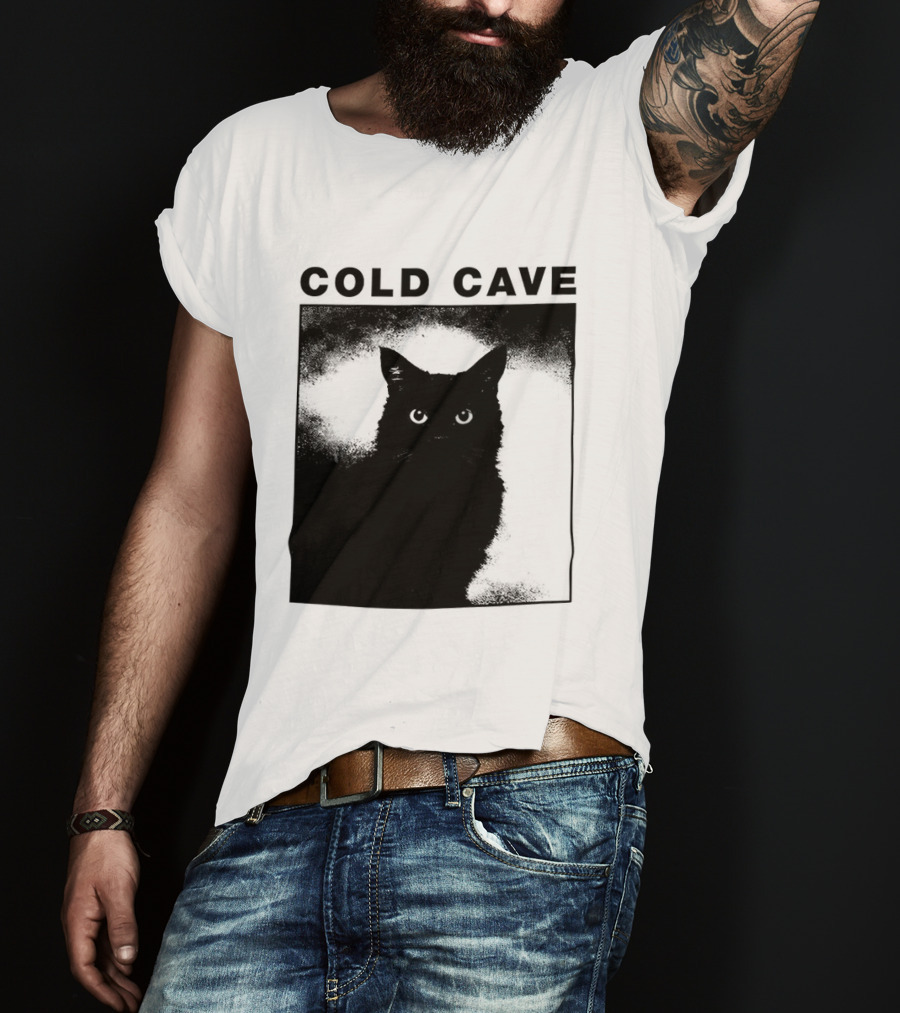 COLD CAVE Cat In Shadow T-Shirt