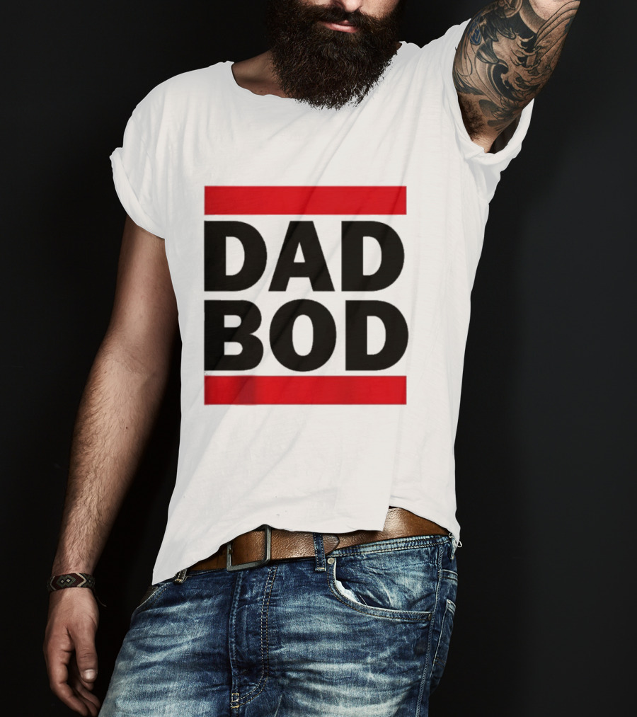 Dad Bod Red Stripes T-Shirt