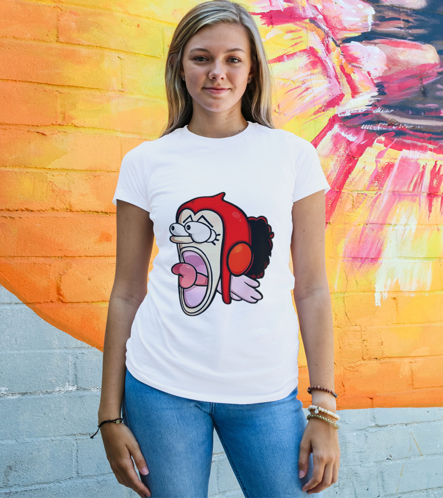 Usopp Sogeking Shout Expression Digital Drawing T-Shirt